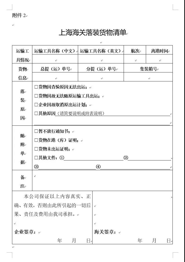 重要！上海海關明確出口直接改配和落裝貨物的相關事宜！