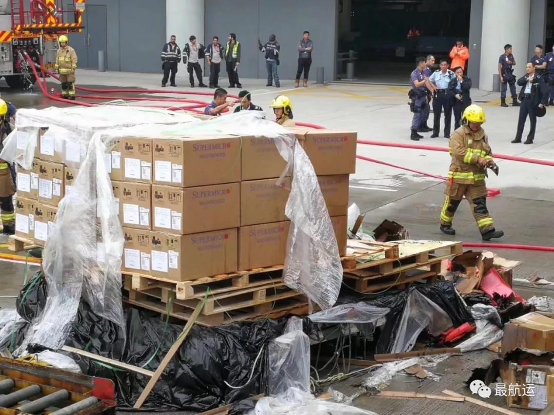 突發 | 香港機場鋰電池貨物著火，空運后續影響，發貨人進黑名單
