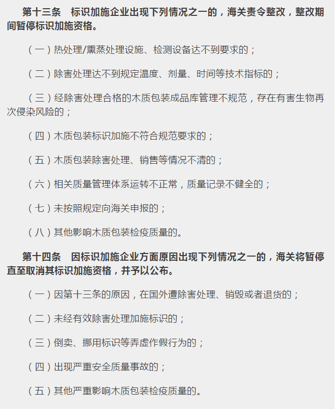 重磅!海關嚴查出口貨物木質包裝,無IPPC標識,不準出境(圖3)