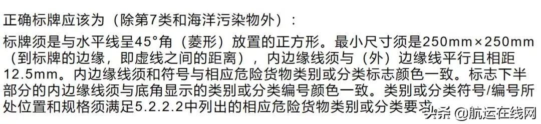 危險品集裝箱標牌,這些知識你要知道(圖6)