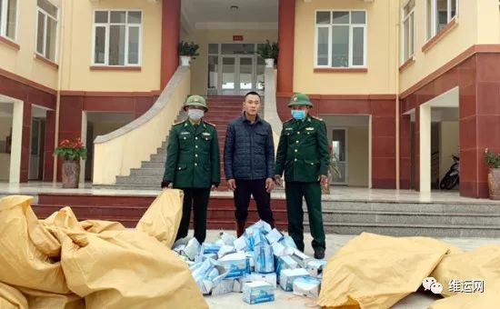越南邊境地區查獲向中國走私口罩近90000個！越南發出暫緩貨物清關提醒！