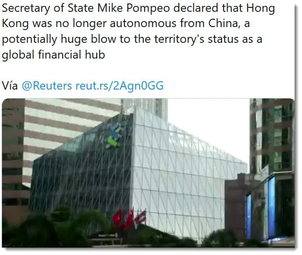 突發!“香港國安法”今獲通過,美取消香港特殊地位,將帶來重大影響!