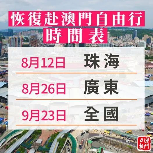重磅!澳門自由行即將恢復(fù)!(圖1)