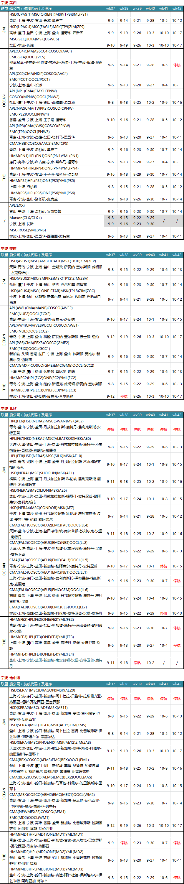 9-10月停航匯總!(圖3)