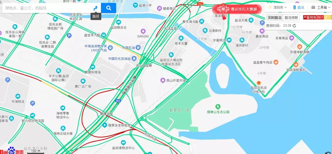 注意!鹽田港擁堵嚴重!采取交通管制!出貨高峰期,貨柜車排到了高速...(圖2)