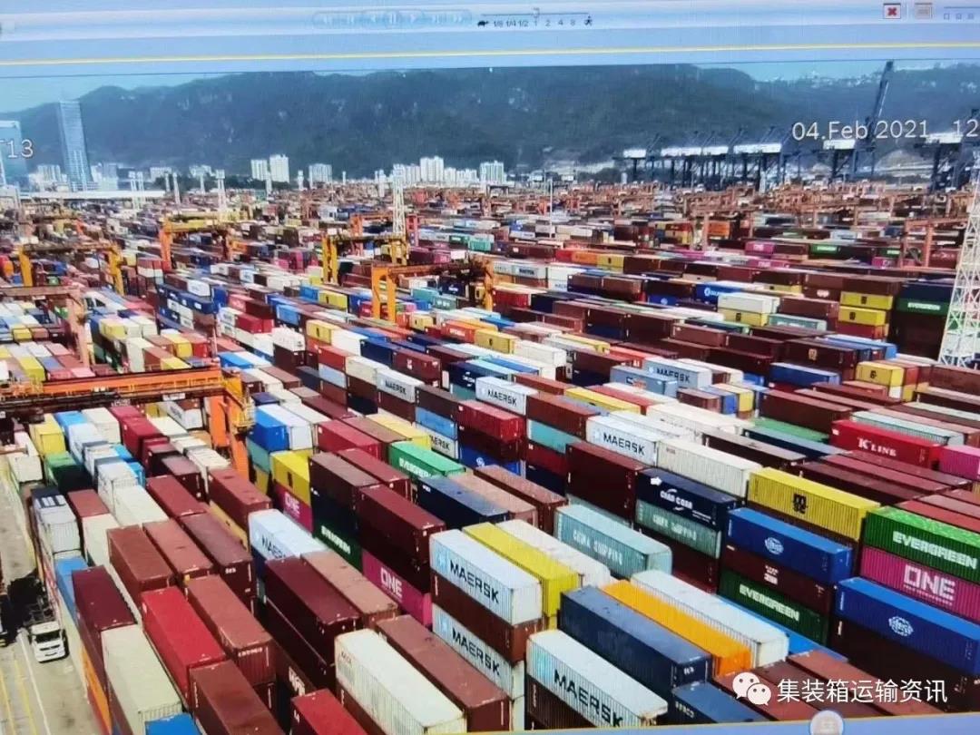注意!鹽田港擁堵嚴重!采取交通管制!出貨高峰期,貨柜車排到了高速...(圖7)